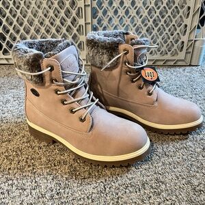 Lugz Women's convoy light lilac faux Fur-Lined Winter Boots